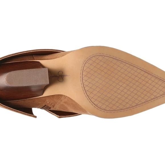 Jessica simpson Lerra foldover Bootie brown - Picture 10 of 16